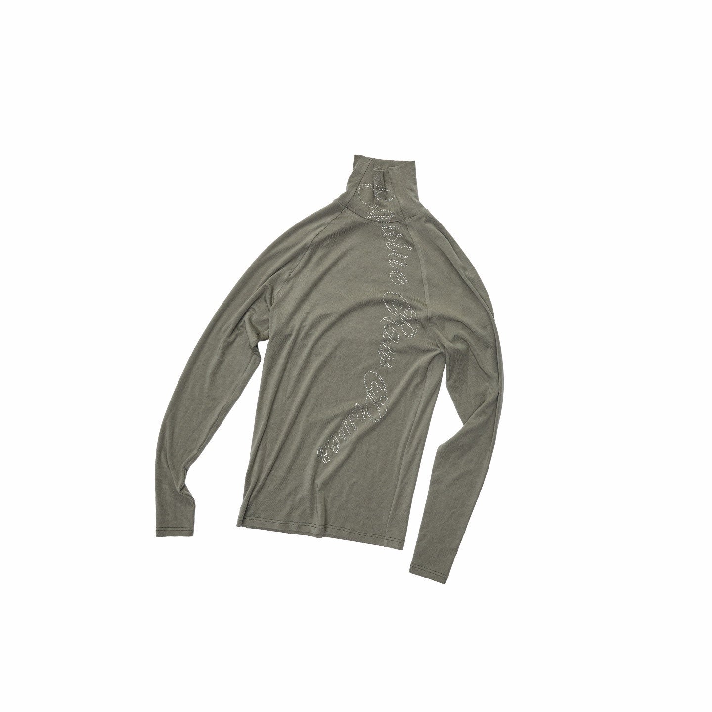1JINN_STUDIO_Soft_Lambswool_Slim_Fit_Casual_High_Neck_Raglan_Lettering_Long_Sleeve_T-Shirts_MISSTT