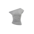 1JINN_STUDIO_Soft_Lyocell_Stretch_Slim_Fit_Slanted_Neck_Casual_Women_Short_Sleeve_T-Shirts_MISSTT