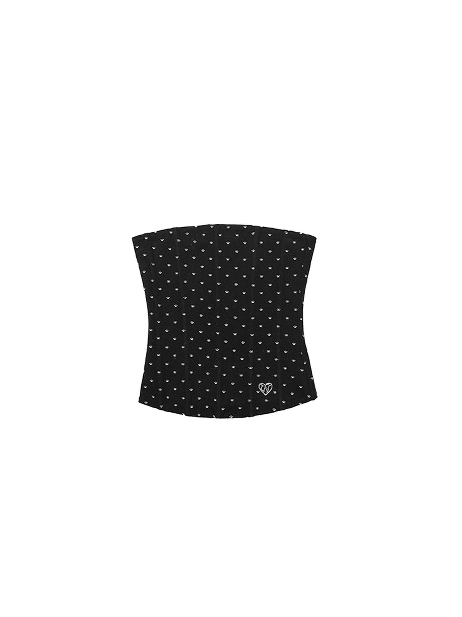1JINN STUDIO Soft Stretch Slim Fit Office Cropped Women Non Padded Solid Color Tube Tops