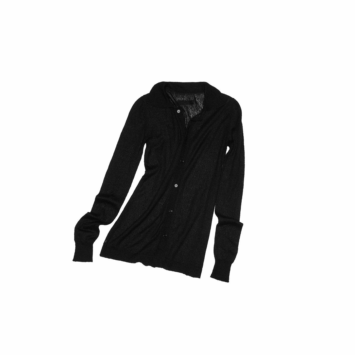 1JINN_STUDIO_Soft_Ultra_Thin_Slim_Fit_Polo_Collar_Button_Solid_Knitwear_For_Women_Cardigans_MISSTT