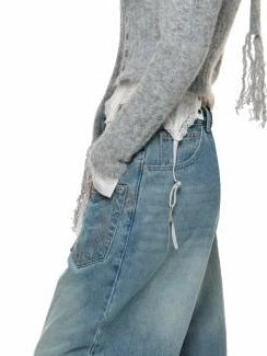 1JINN STUDIO Soft Wool Blend Solid Crewneck Long Sleeve Office Women Two Piece Set Cardigans