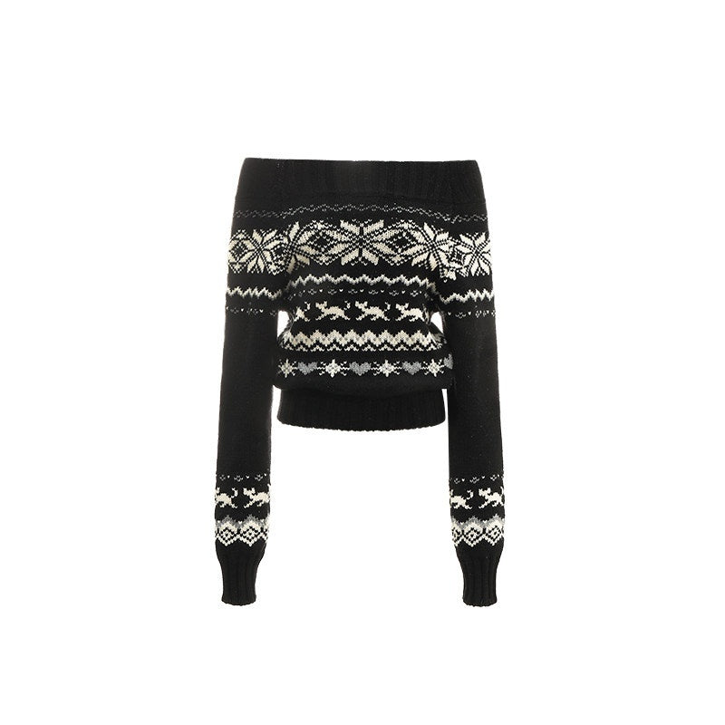 1JINN_STUDIO_Soft_Wool_Blend_Sweet_Loose_Off_Shoulder_Crop_Women_Knit_Tops_Sweaters_MISSTT