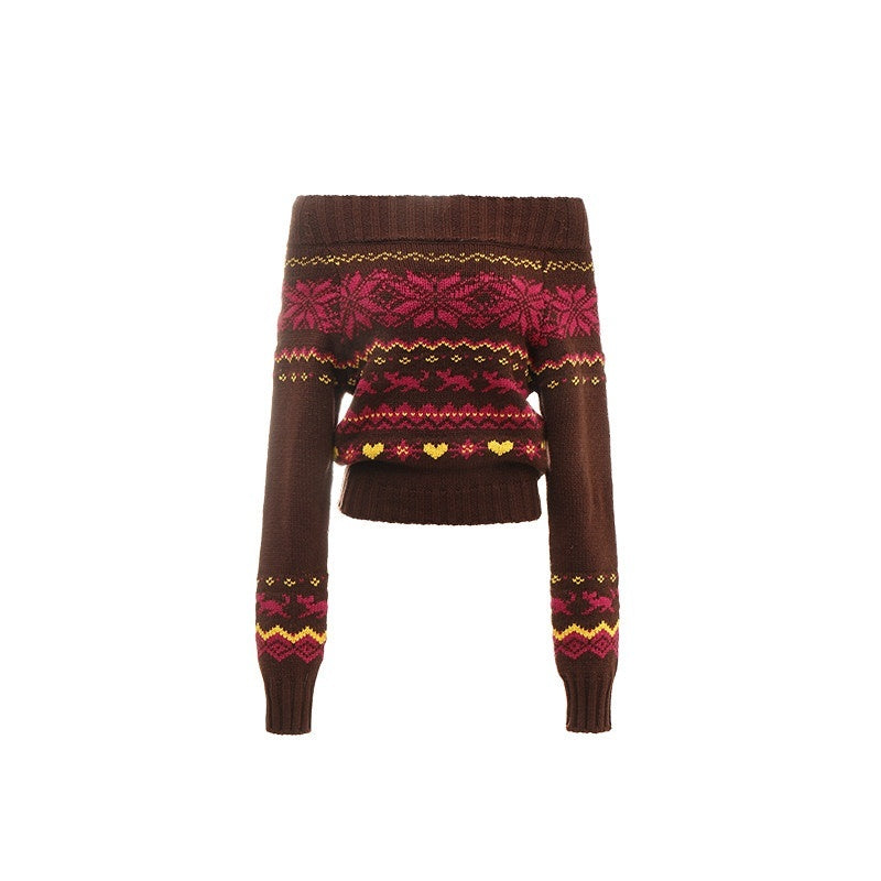 1JINN_STUDIO_Soft_Wool_Blend_Sweet_Loose_Off_Shoulder_Crop_Women_Knit_Tops_Sweaters_MISSTT