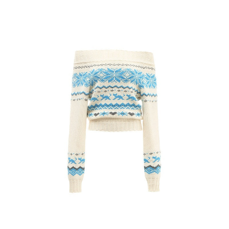 1JINN_STUDIO_Soft_Wool_Blend_Sweet_Loose_Off_Shoulder_Crop_Women_Knit_Tops_Sweaters_MISSTT