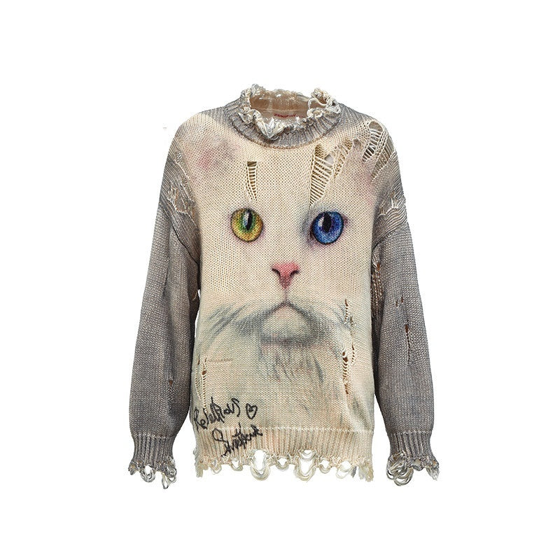 1JINN_STUDIO_Sweet_Distressed_Loose_Fit_Printed_Crew_Neck_Womens_Cotton_Blend_Sweaters_MISSTT