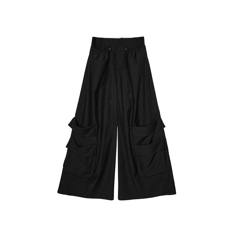1JINN_STUDIO_Utility_Pocket_Drawstring_Commuter_Loose_Women_Polyester_Viscose_Wide_Leg_Pants_MISSTT