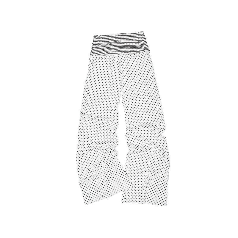 1JINN_STUDIO_Versatile_Backless_Slim_Henley_Cami_Flare_Pants_Women_Polka_Dot_Top_&_Pants_Sets_MISSTT