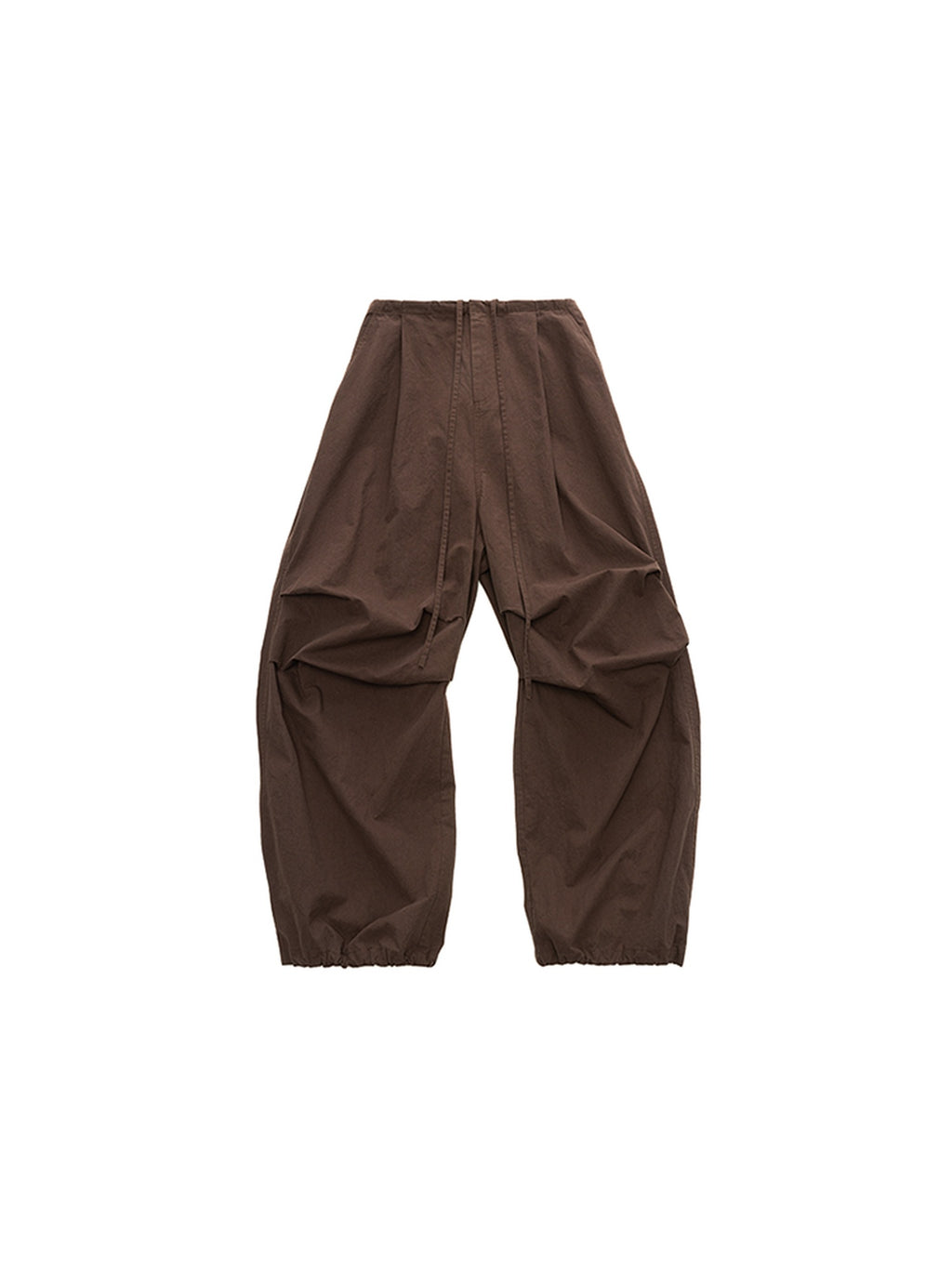 1JINN STUDIO Versatile Minimal High Waist Elastic Cotton Washed Women Wide Leg Pants