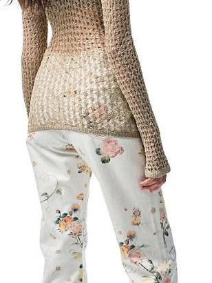 1JINN STUDIO Viscose Blend Slim Commuter Round Neck Long Sleeve Pullover Women Cardigans