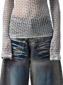 1JINN STUDIO Viscose Blend Slim Commuter Round Neck Long Sleeve Pullover Women Cardigans