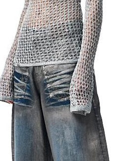 1JINN STUDIO Viscose Blend Slim Commuter Round Neck Long Sleeve Pullover Women Cardigans
