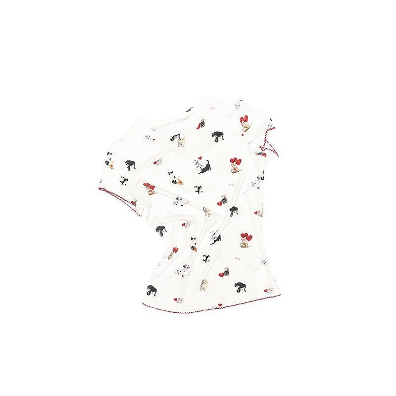1JINN_STUDIO_Viscose_Stretch_Slim_Fit_Cute_Polka_Animal_Print_Women_Short_Sleeve_T-Shirts_MISSTT