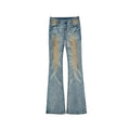1JINN_STUDIO_Washed_Low_Waist_Slim_Fit_Casual_Hand_Mud_Dye_Denim_Blue_Flared_Jeans_MISSTT