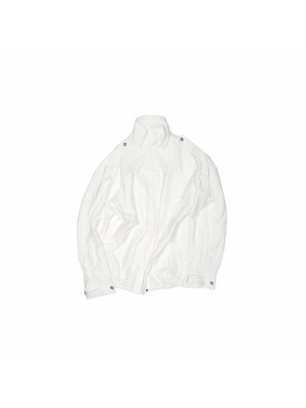 1JINN STUDIO Zip Front Commuter Long Sleeve Office Young Adults Black White Trench Coats