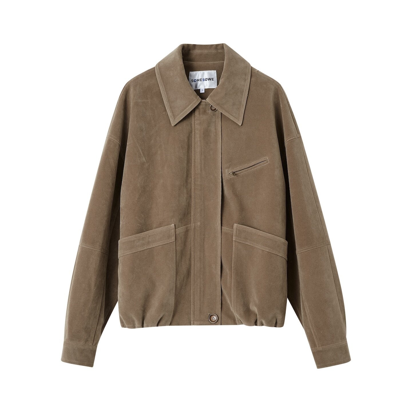 SOMESOWE_Pocketed_Loose_Fit_Streetwear_Stand_Collar_Zipper_Youth_Brown_Leather_Jackets_MISSTT