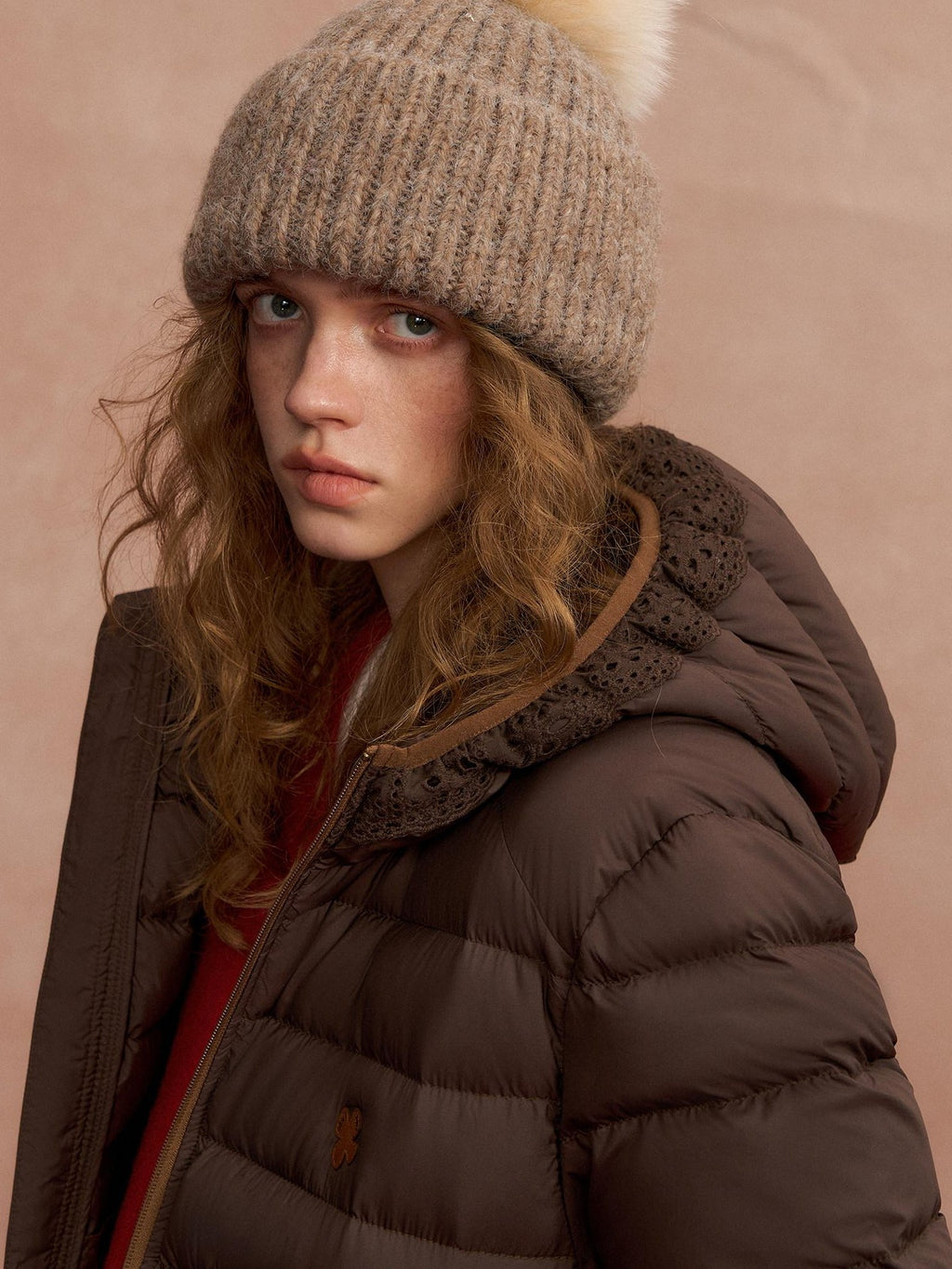 SOMESOWE Ultra Warm 90 Percent Duck Down Regular Fit Hooded Women Gray Down Jackets
