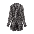 DeleteEx_Chic_Vintage_Asymmetrical_V-neck_Slim_Long_Sleeve_Plaid_Citywalk_Mini_Dresses_MISSTT