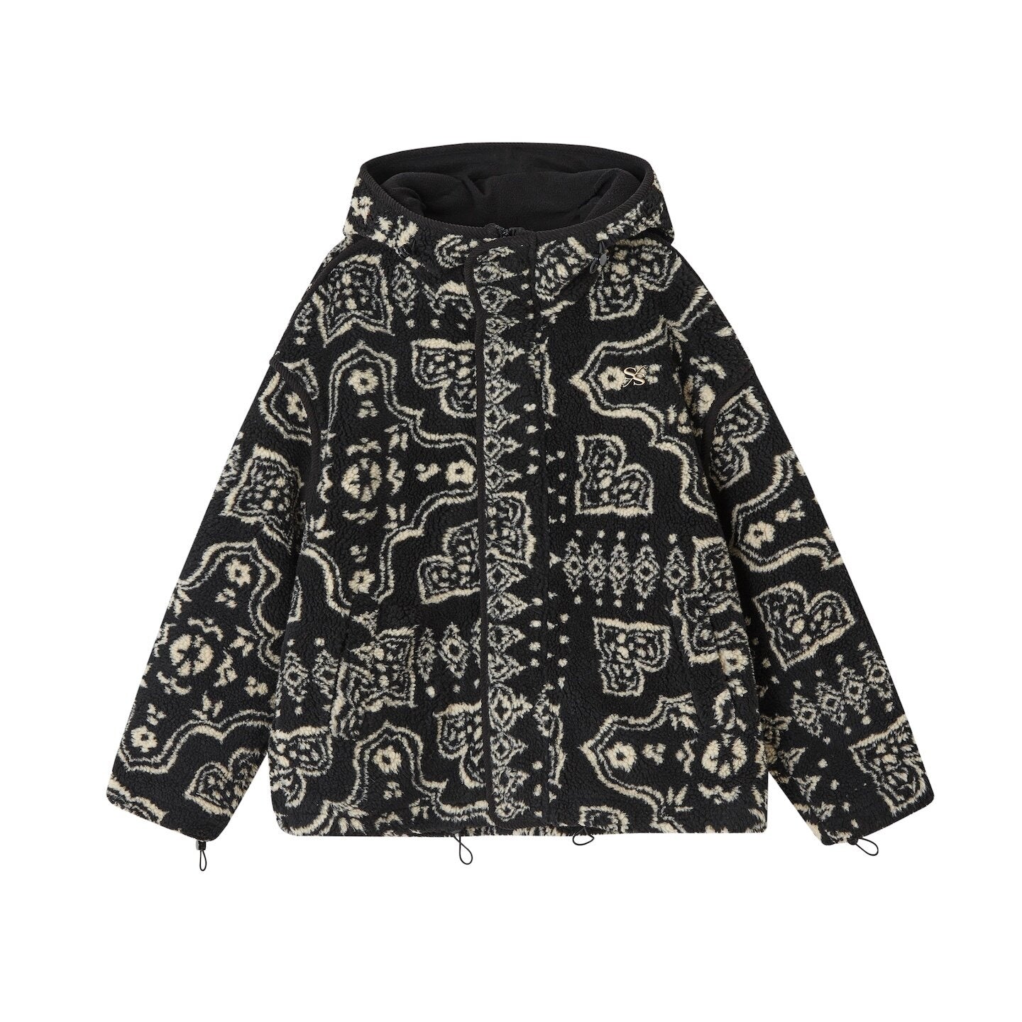 SOMESOWE_Soft_Fleece_Warmth_Casual_Loose_Fit_Hooded_Women_Geometric_Polyester_Zip_Jackets_MISSTT