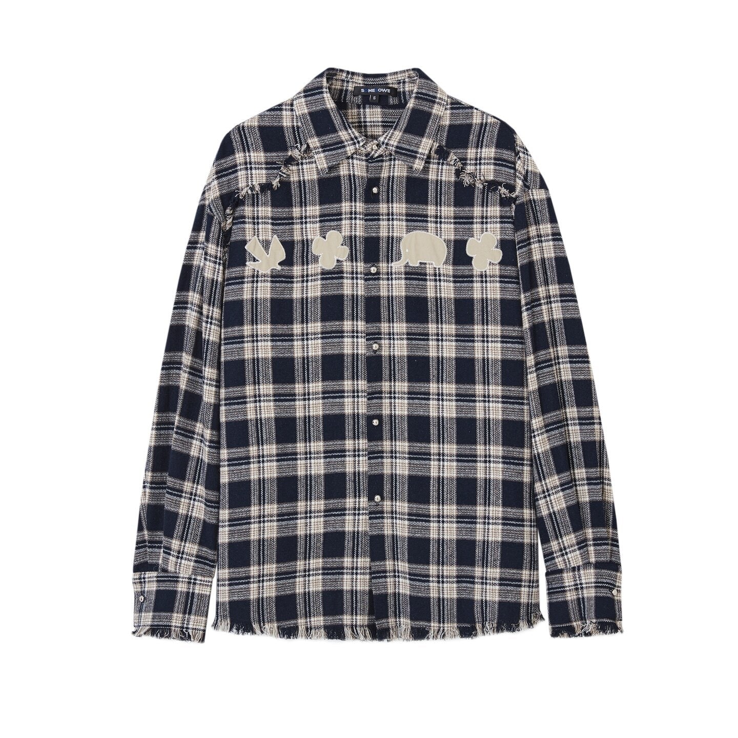 SOMESOWE_Durable_Fringe_Plaid_Loose_Polo_Collar_Long_Sleeve_Women_Wool_Shirts_MISSTT