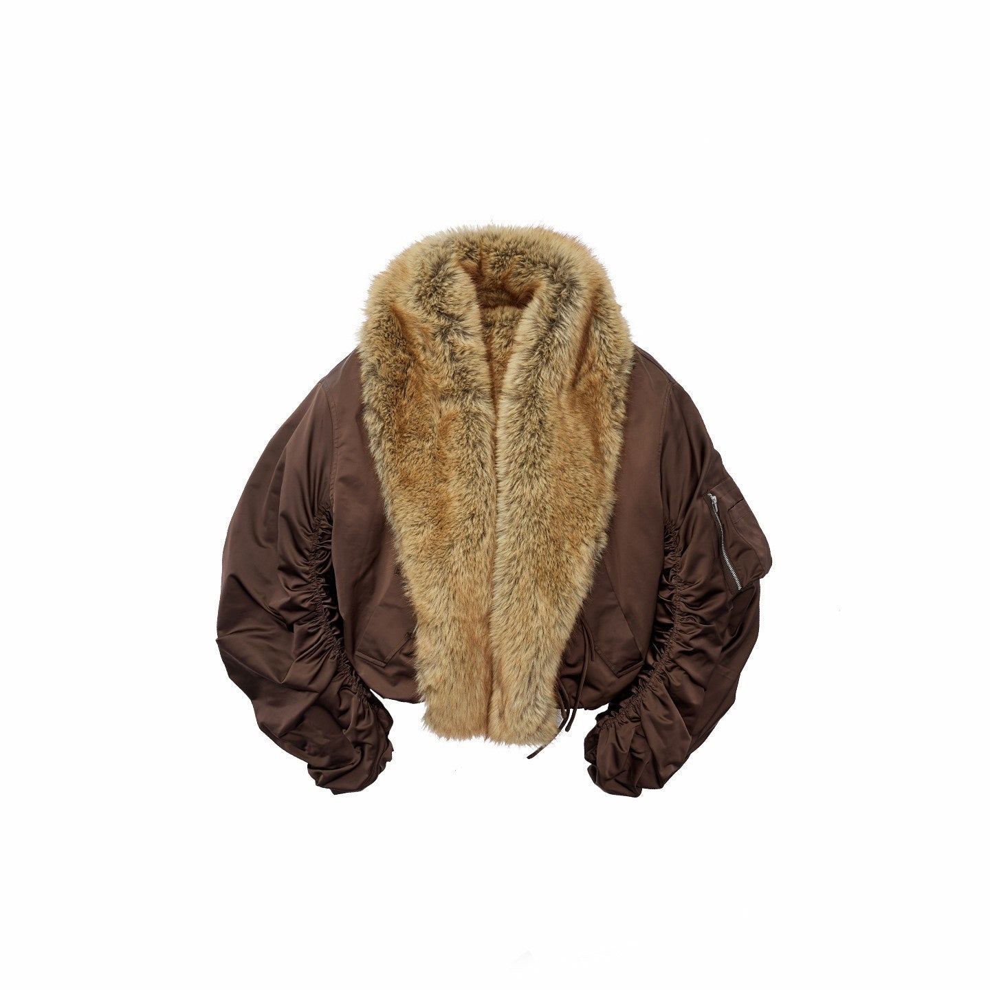 1JINN_STUDIO_Versatile_Brown_Utility_Turn_Down_Collar_Women_Casual_Outerwear_Bomber_Jackets_MISSTT