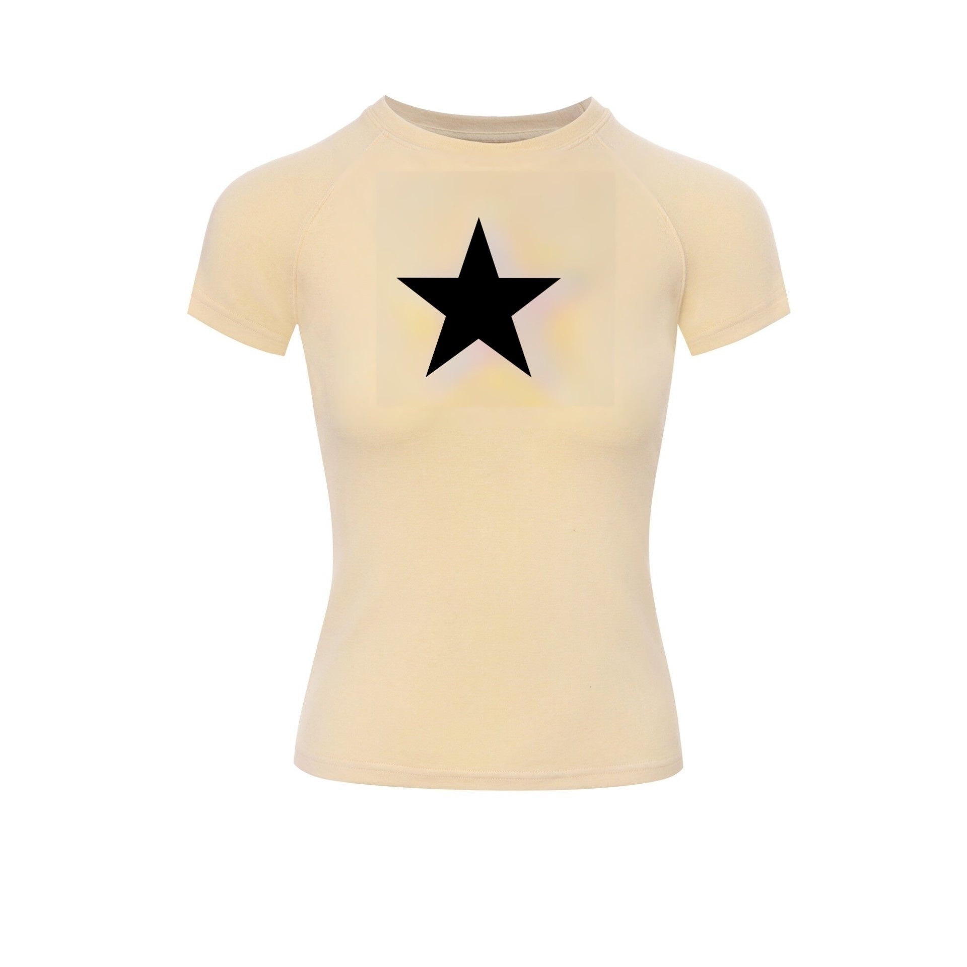DeleteEx_Viscose_Blend_Slim_Fit_Office_Crew_Neck_Women_Classic_Short_Sleeve_T-Shirts_MISSTT