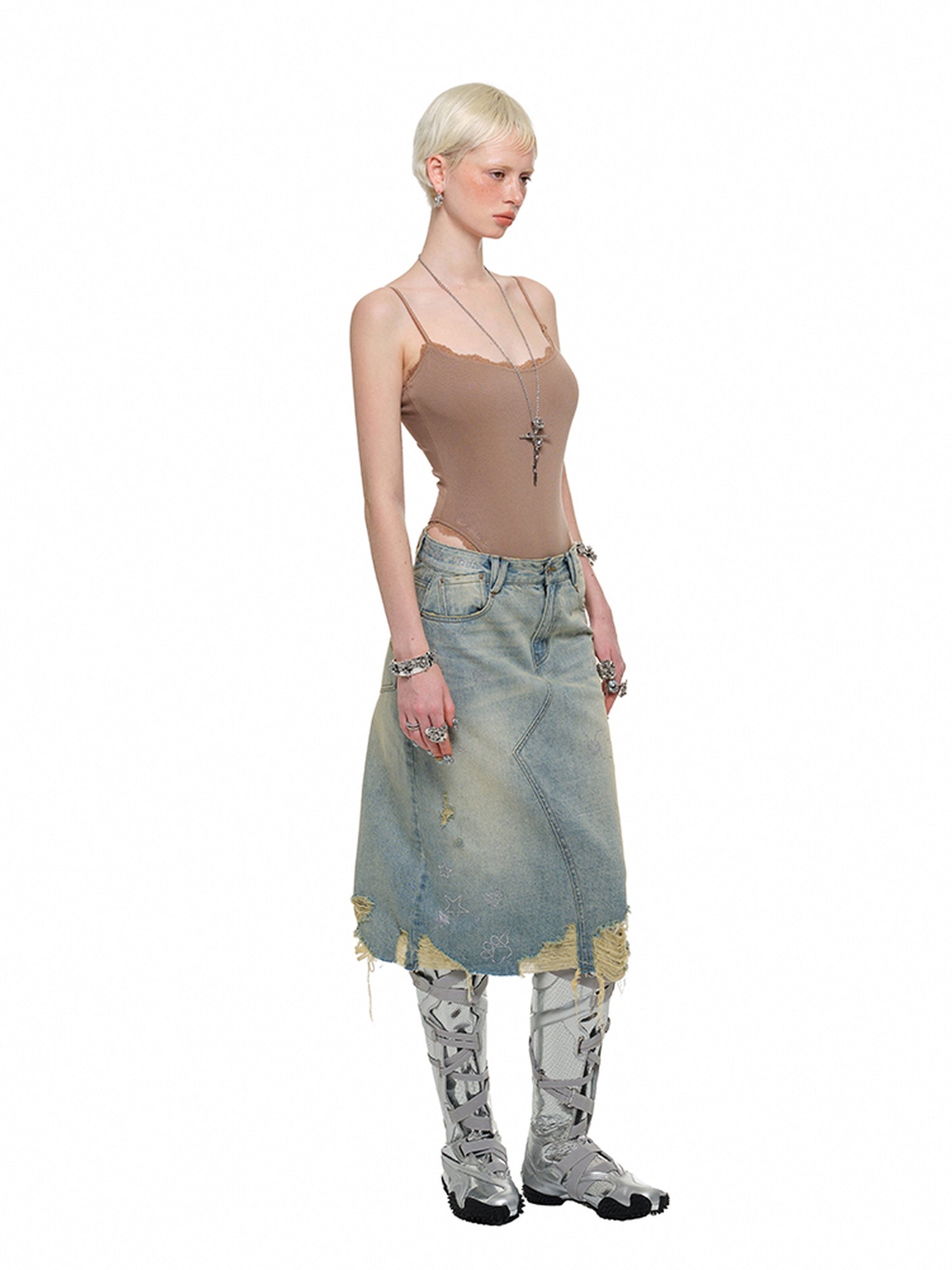 1JINN STUDIO Breathable Soft Modal Commuter Straight Fit Low Waist Women Camisoles