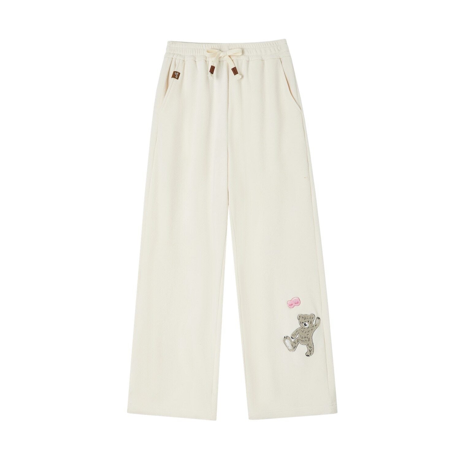 SOMESOWE_Cozy_Patchwork_Loose_Fit_Casual_Women_Two_Piece_Set_Goodnight_Bear_Sweatpants_MISSTT