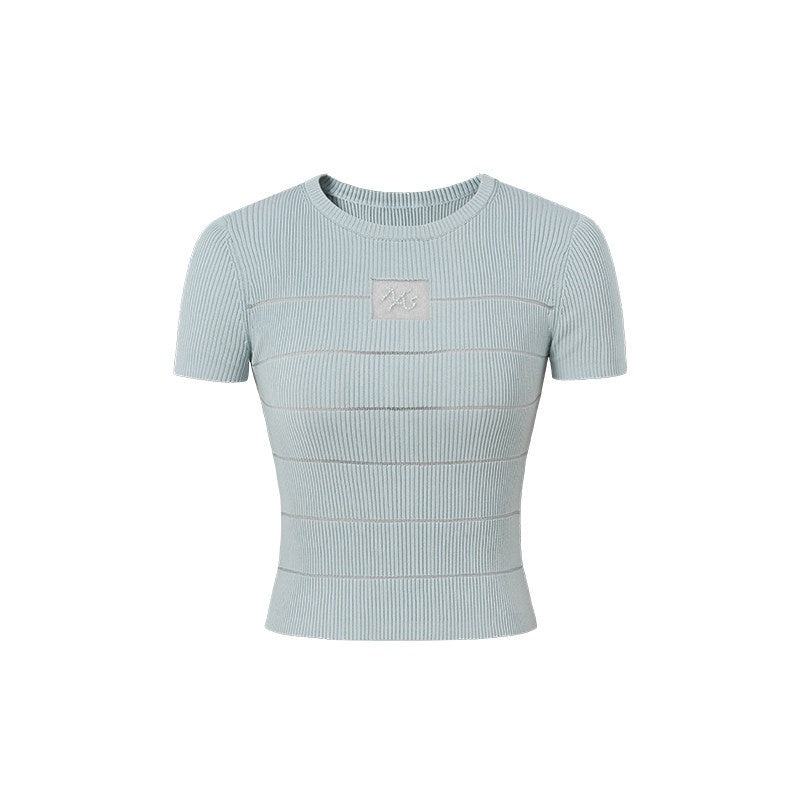 NAWSNOTAWEAR_Thin_Knit_Slim_Fit_Solid_Polo_Collar_Casual_Women_Pastel_Shades_Basic_Crop_Tops_MISSTT