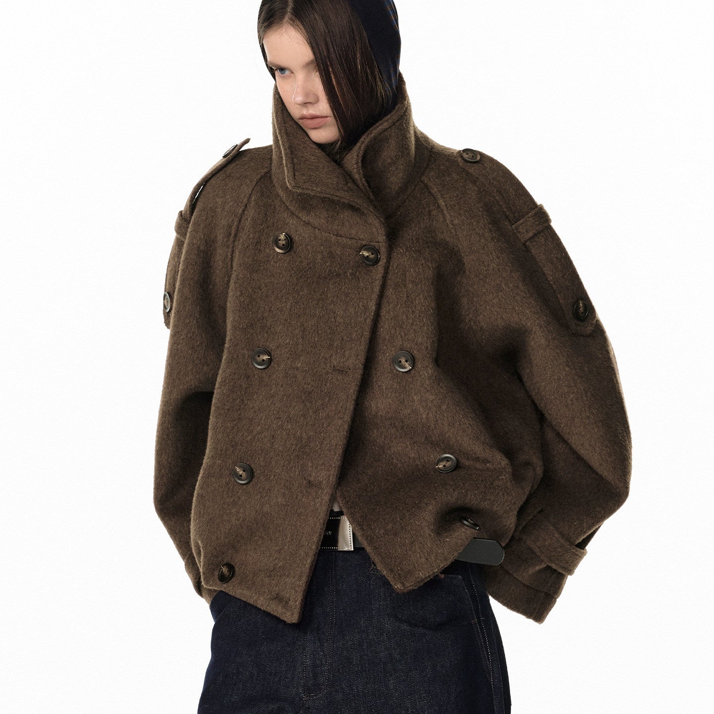 ALINNVSTUDIO_Double_Breasted_Short_Loose_Lapel_Commuter_Women_Thick_Black_Gray_Wool_Coats_MISSTT