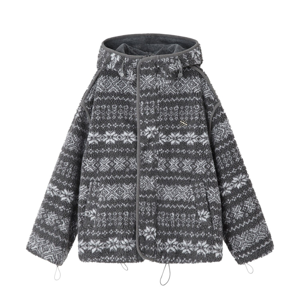 SOMESOWE_Cozy_Fleece_Oversized_Hooded_Women_Outdoor_Zip_Geometric_Gray_Jackets_MISSTT