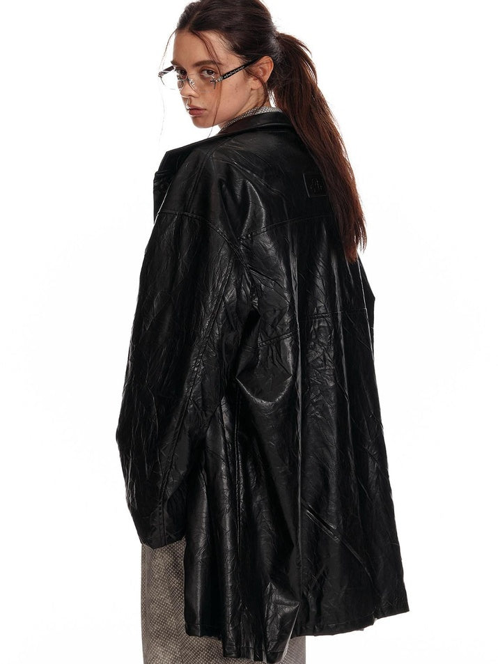 ALINNVSTUDIO Button Down Collar Long Sleeve Tailored Long Pants Youth Top & Pants Sets