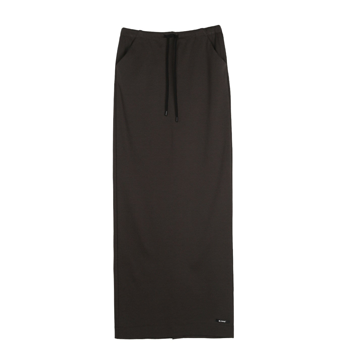 ALINNVSTUDIO_Vintage_Asymmetric_Off_Shoulder_Loose_Cotton_Women_Black_Top_&_Skirt_Sets_MISSTT