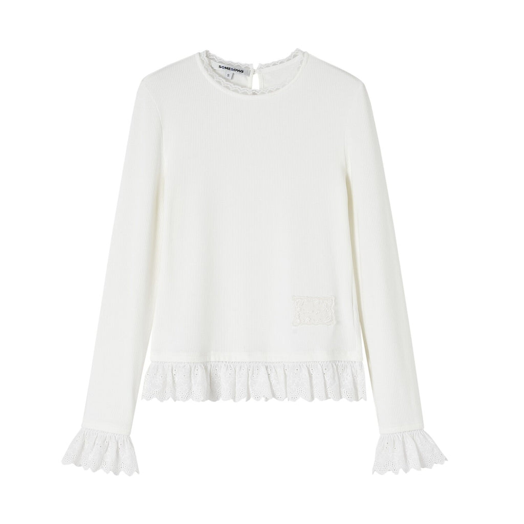 SOMESOWE_Essential_Straight_Fit_Crew_Neck_Office_White_And_Gray_Long_Sleeve_T-Shirts_MISSTT