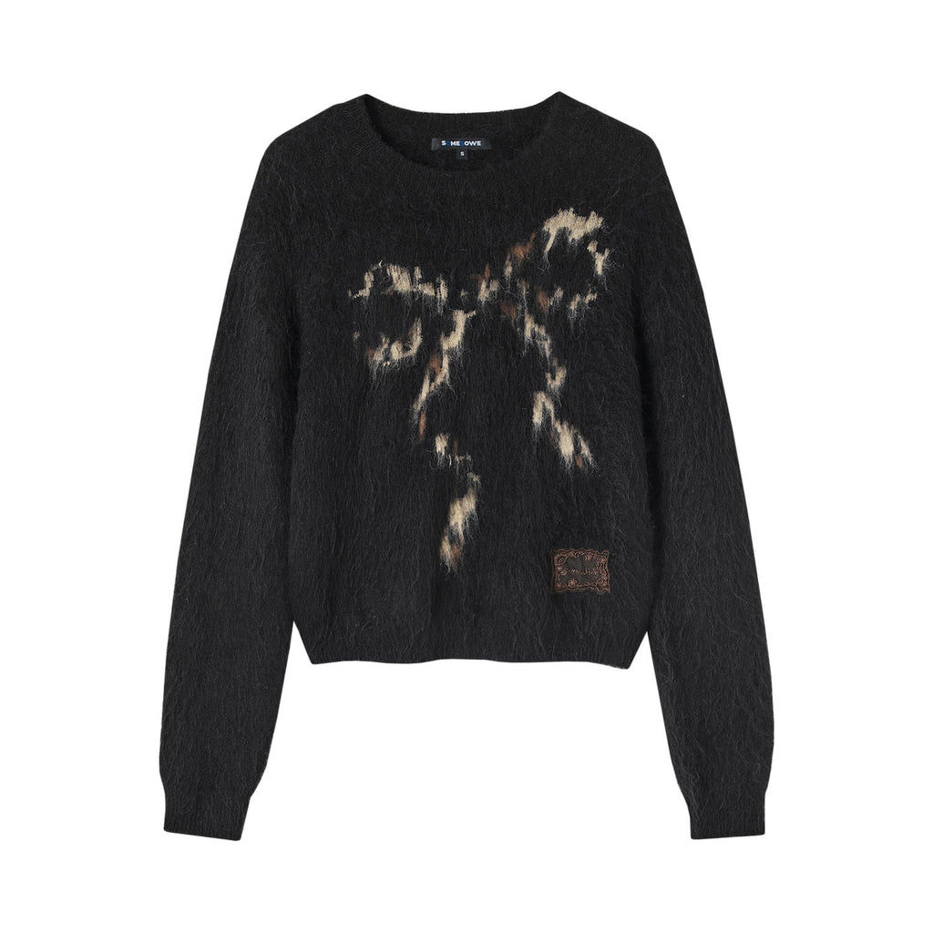 SOMESOWE_Floral_Knit_Pullover_Loose_Fit_Street_Style_Unisex_Knitwear_Sweaters_MISSTT