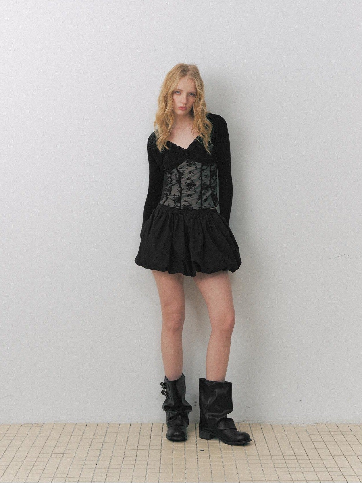 DeleteEx S M L Sizes Black Short Length Other Material Versatile Classic Mini Shorts