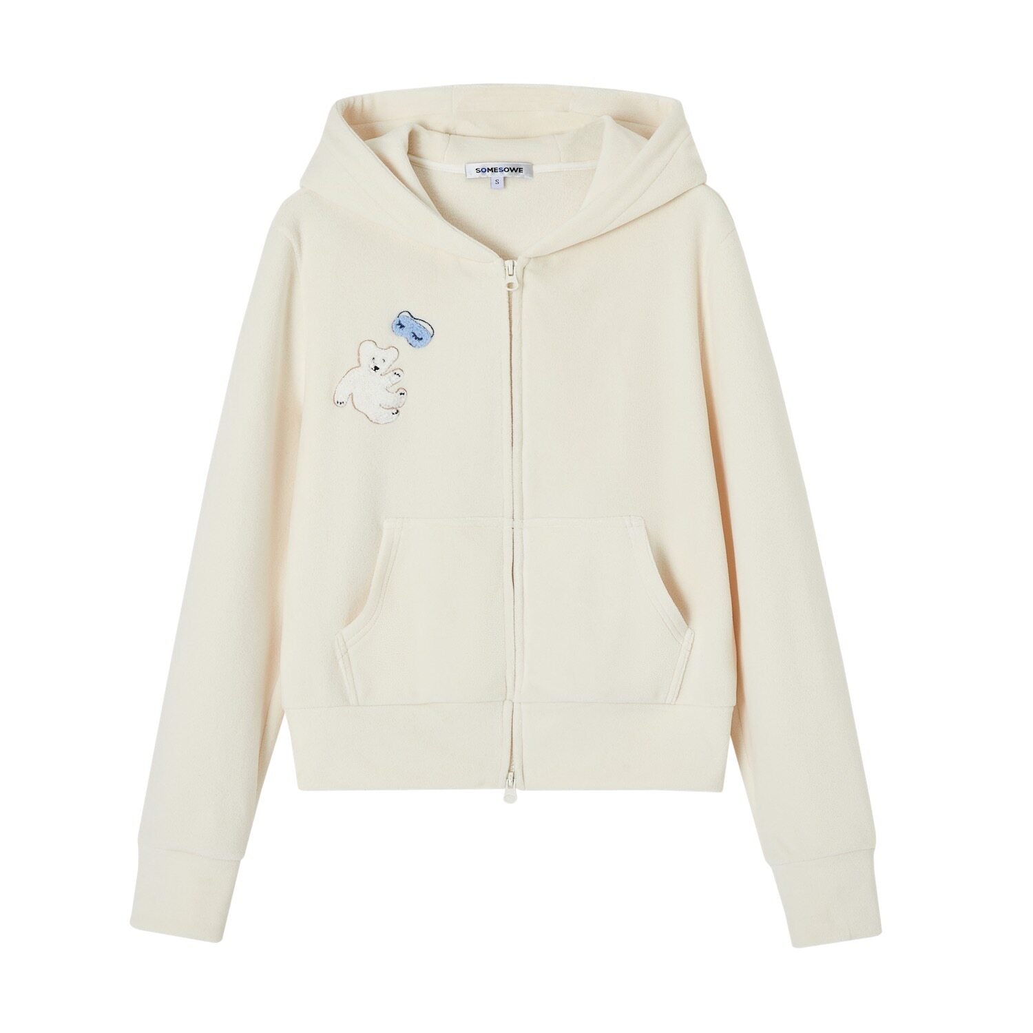 SOMESOWE_Cozy_Patchwork_Loose_Fit_Casual_Women_Two_Piece_Set_Goodnight_Bear_Sweatpants_MISSTT