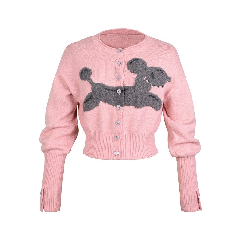 DeleteEx_Cozy_Acrylic_Wool_Blend_Cute_Animal_Crewneck_Long_Sleeve_Women_Knit_Cardigans_MISSTT
