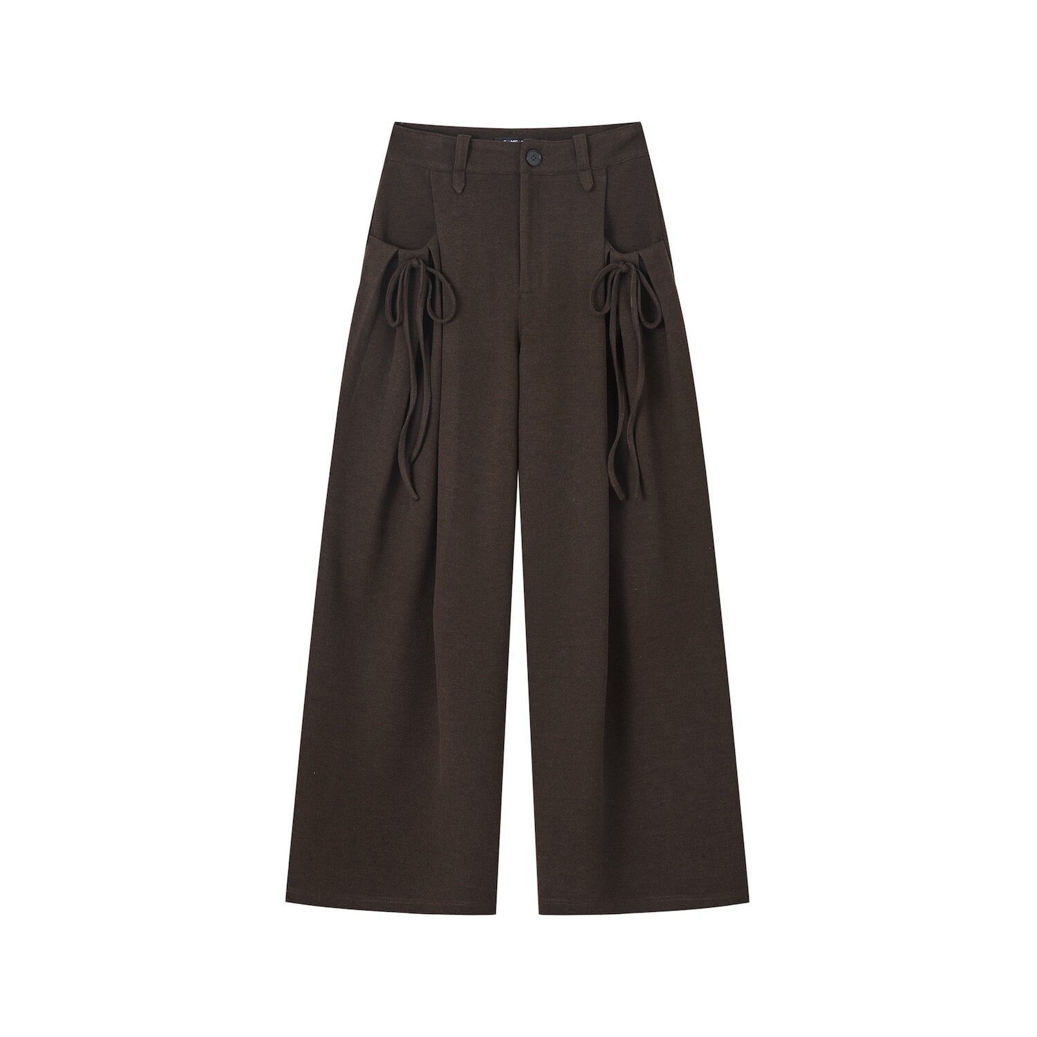 SOMESOWE_Pleated_Pockets_Bow_Print_Natural_Waist_Casual_Women_Wide_Leg_Pants_MISSTT