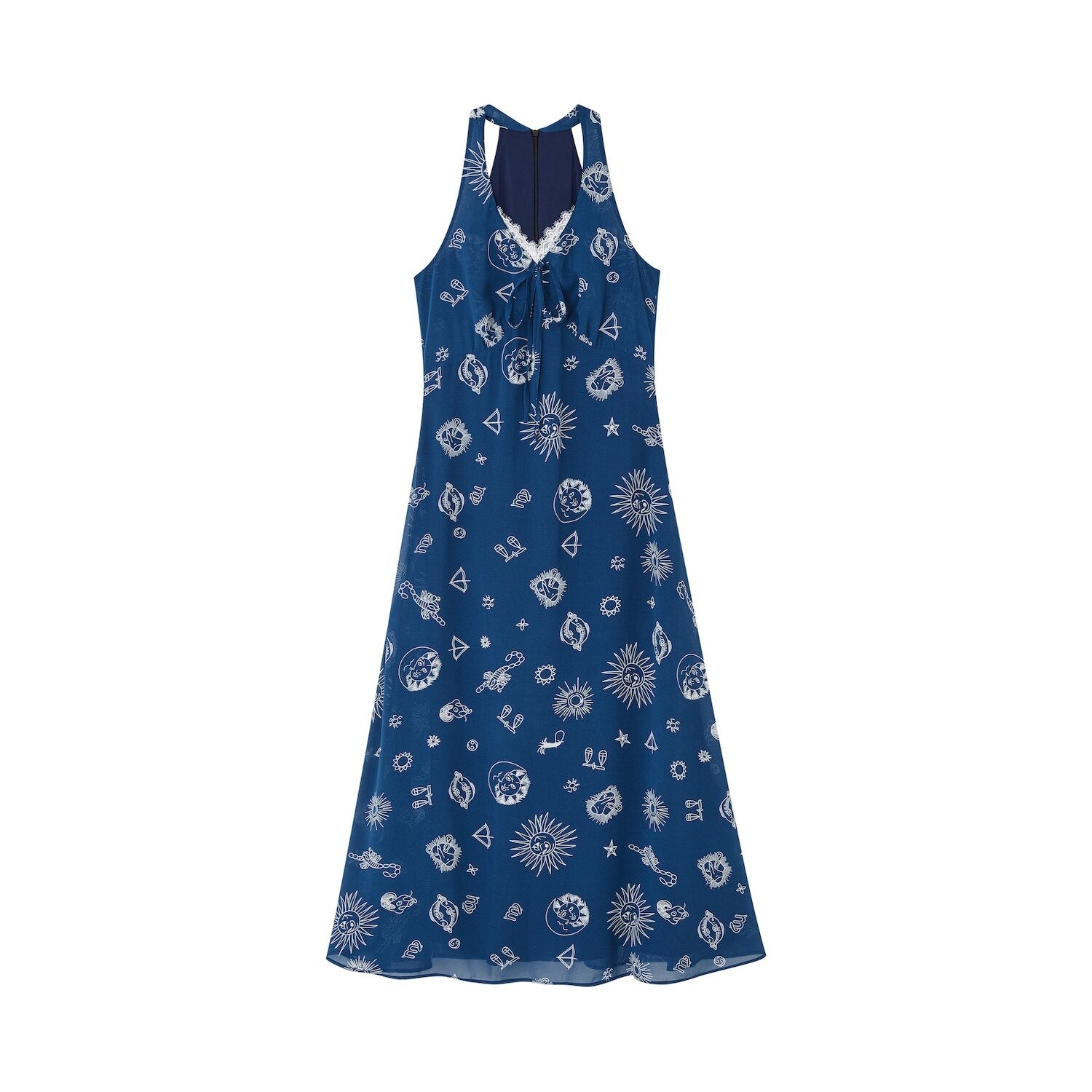 SOMESOWE_Sexy_Two_Piece_Sleeveless_V-neck_Women_Polyester_Denim_Blue_White_Mini_Dresses_MISSTT