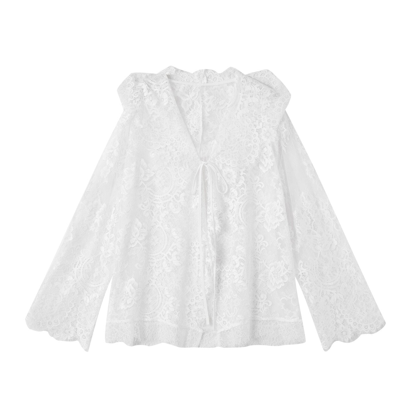 SOMESOWE_Shape_Retaining_Sexy_Lace_Hooded_Loose_Polo_Collar_Women_White_Button_Blouses_MISSTT