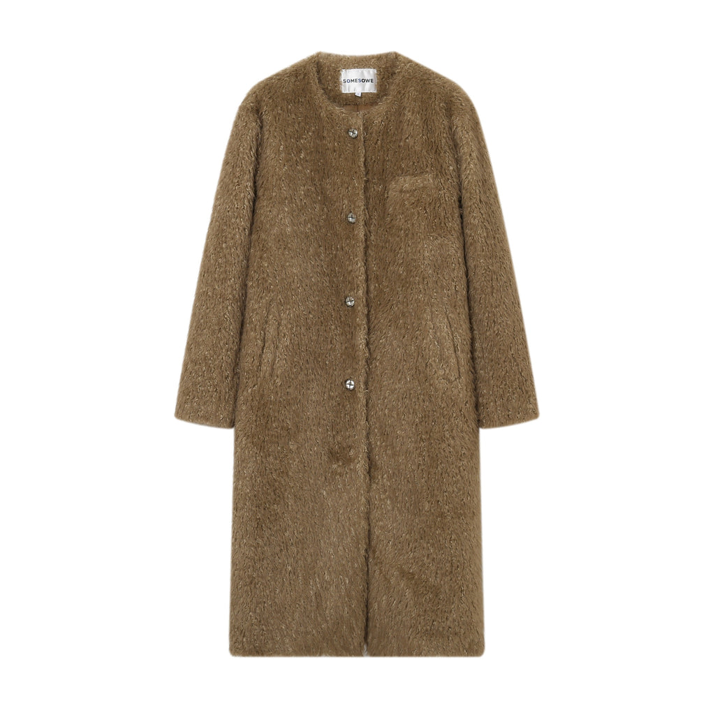 SOMESOWE_Versatile_Button_Front_Lapel_Relaxed_Fit_Commuter_Solid_Khaki_Long_Coats_MISSTT