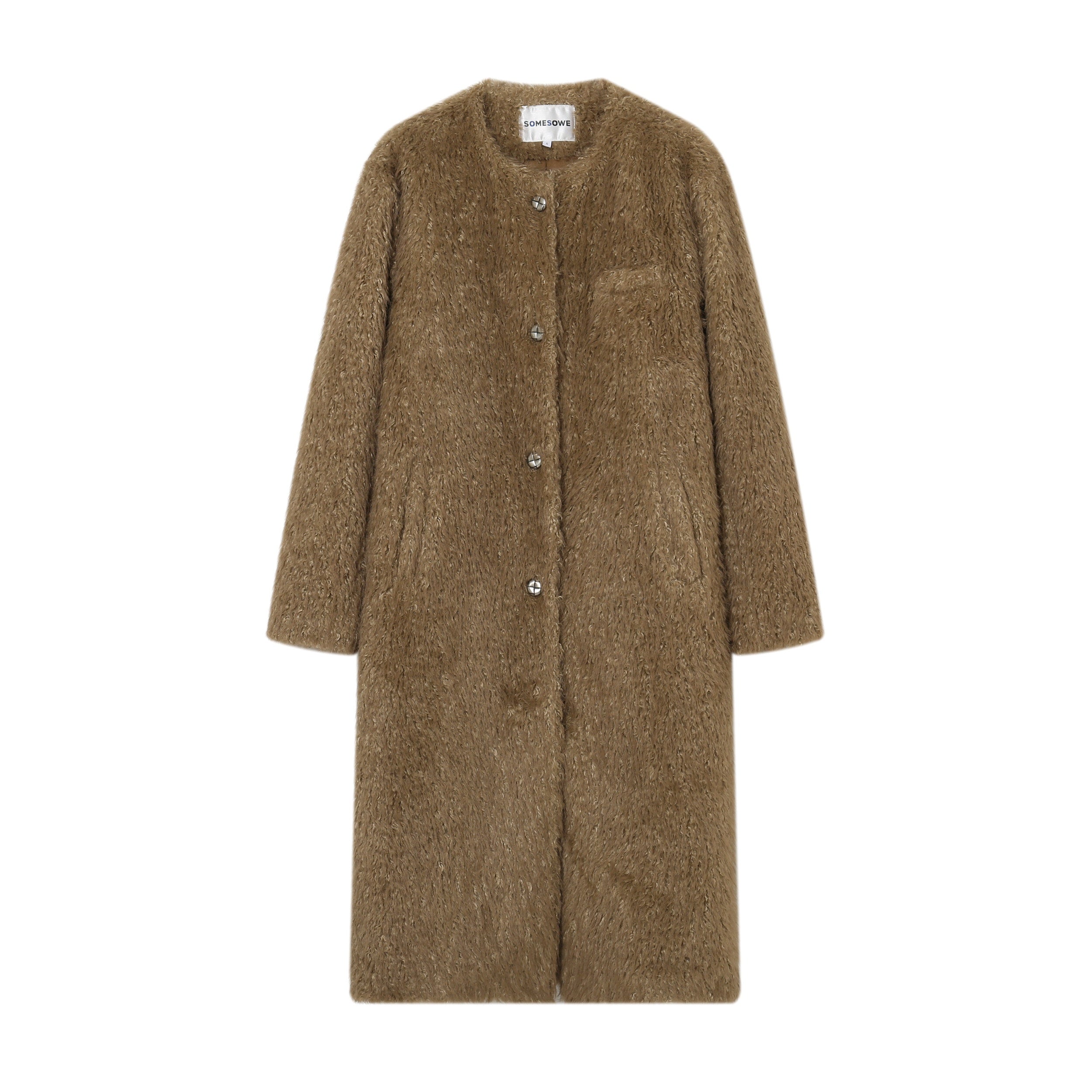 SOMESOWE_Versatile_Button_Front_Lapel_Relaxed_Fit_Commuter_Solid_Khaki_Long_Coats_MISSTT