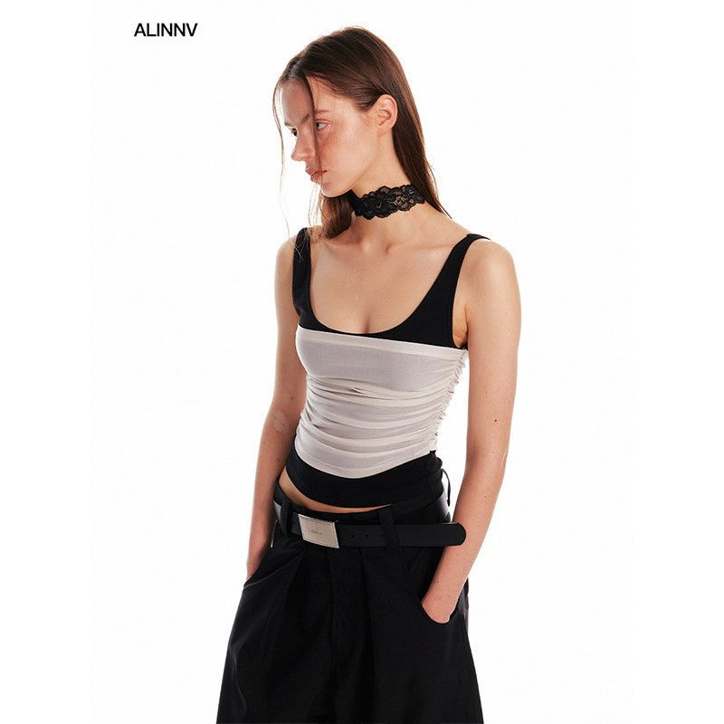 ALINNVSTUDIO_Patchwork_Original_Design_Slim_Fit_Cropped_Pullover_Women_Solid_Tank_Tops_MISSTT