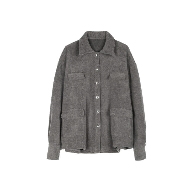 ALINNVSTUDIO_Layered_Jacket_Vest_Pants_Slim_Youth_Grey_Black_Two_Tone_Top_&_Pants_Sets_MISSTT