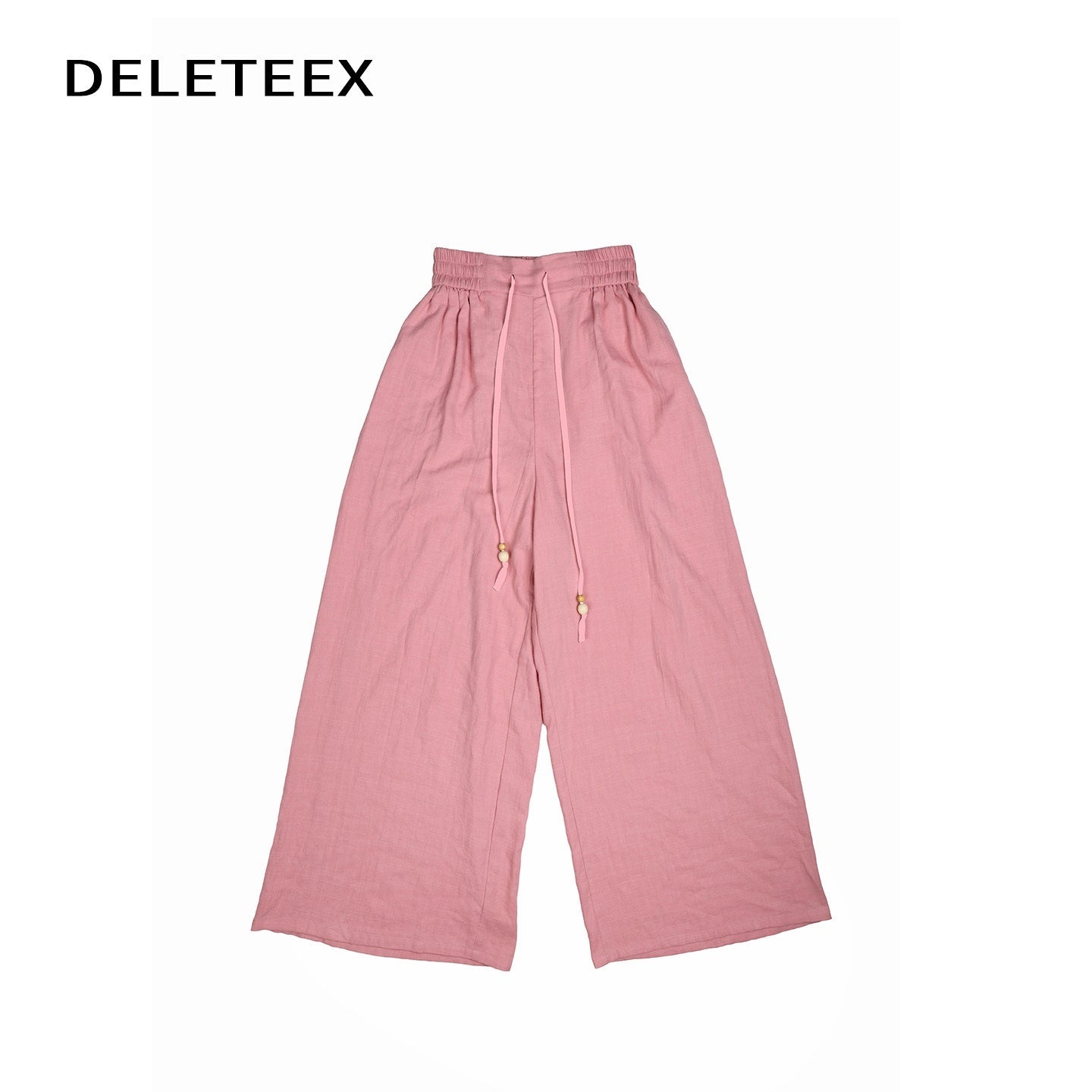 DeleteEx_Lightweight_Cotton_Original_Natural_Waist_Versatile_Colors_Wide_Leg_Pants_MISSTT
