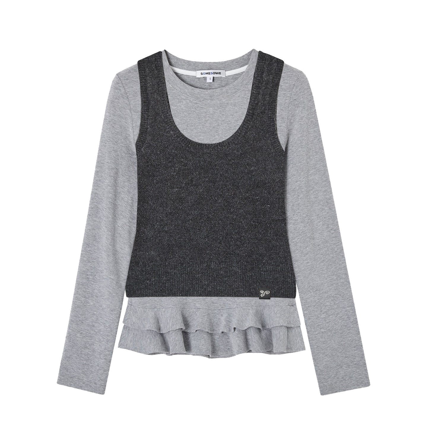 SOMESOWE_Two_Piece_Knit_Polka_Dot_Casual_Regular_Fit_Women_Everyday_Round_Neck_Tank_Tops_MISSTT