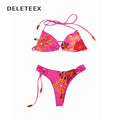 DeleteEx_Vibrant_Fuchsia_Purple_Printed_Sexy_Beach_Classic_Swimwear_Bikinis_Bikini_Sets_MISSTT