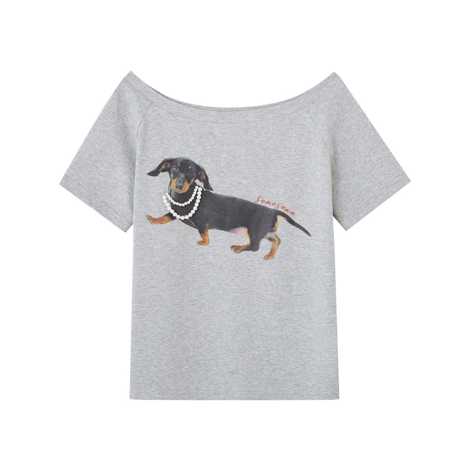 SOMESOWE_Stretch_Cotton_Oversized_Asymmetric_Neck_Animal_Embroidered_Short_Sleeve_T-Shirts_MISSTT