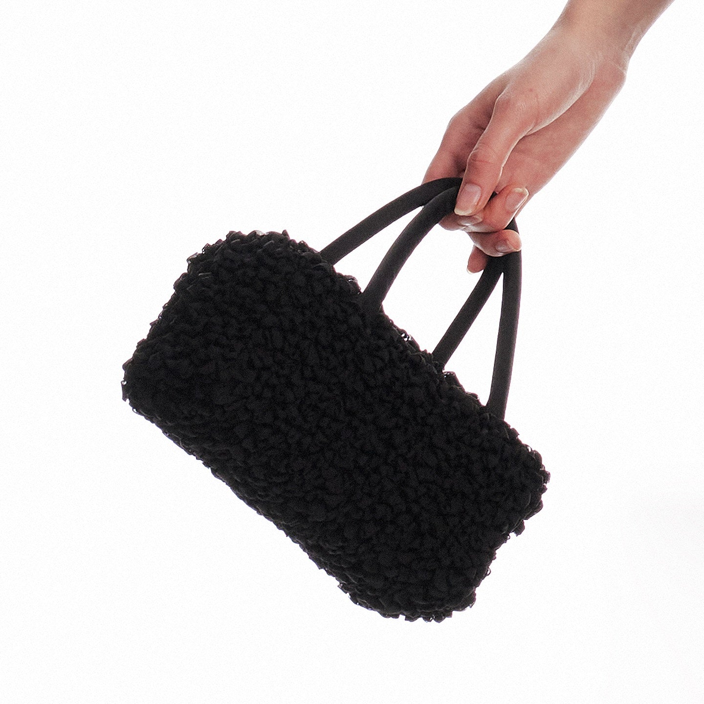 ALINNVSTUDIO_Silver_Polka_Dot_Mini_Structured_British_Style_Small_Square_Single_Strap_Bags_MISSTT