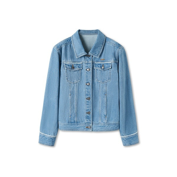 NAWSNOTAWEAR_100%_Cotton_Stand_Collar_Loose_Retro_Women_Raw_Denim_Blue_Denim_Jackets_MISSTT